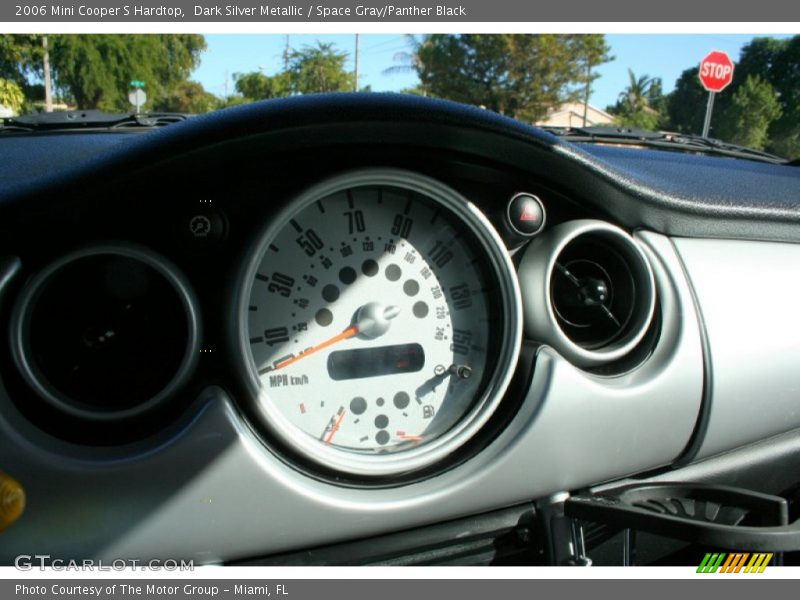 Dark Silver Metallic / Space Gray/Panther Black 2006 Mini Cooper S Hardtop