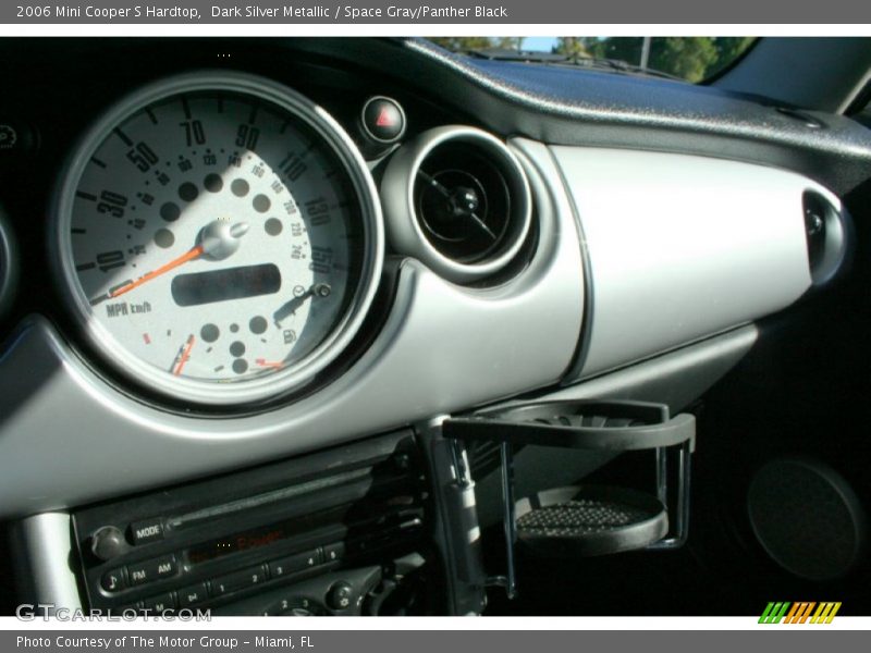 Dark Silver Metallic / Space Gray/Panther Black 2006 Mini Cooper S Hardtop