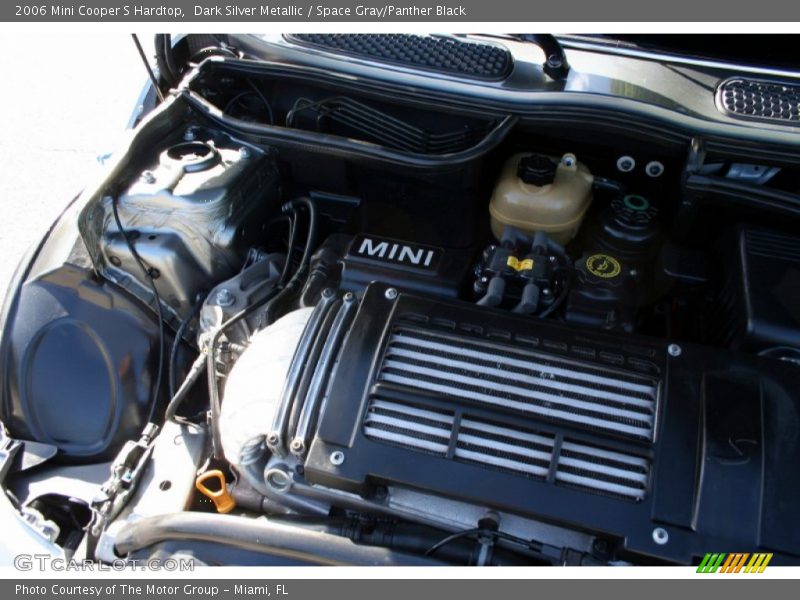 Dark Silver Metallic / Space Gray/Panther Black 2006 Mini Cooper S Hardtop
