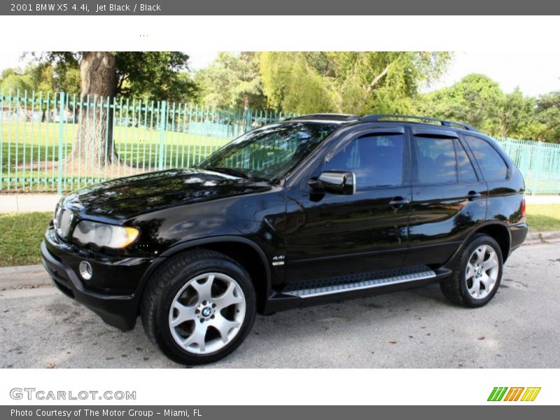 Jet Black / Black 2001 BMW X5 4.4i
