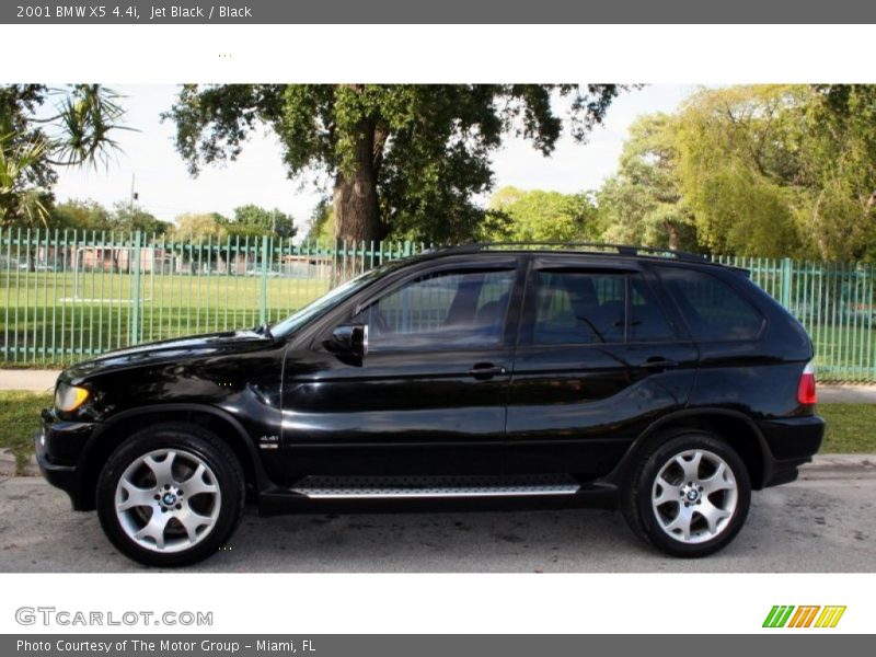 Jet Black / Black 2001 BMW X5 4.4i