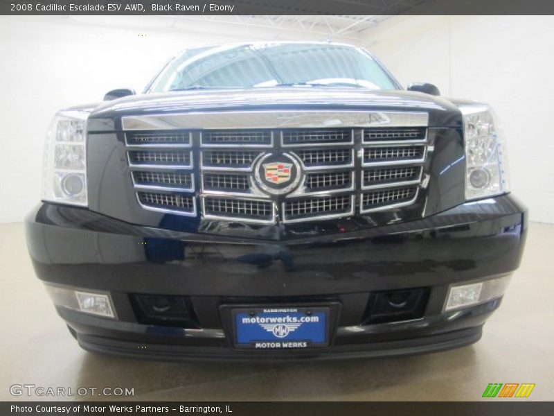 Black Raven / Ebony 2008 Cadillac Escalade ESV AWD