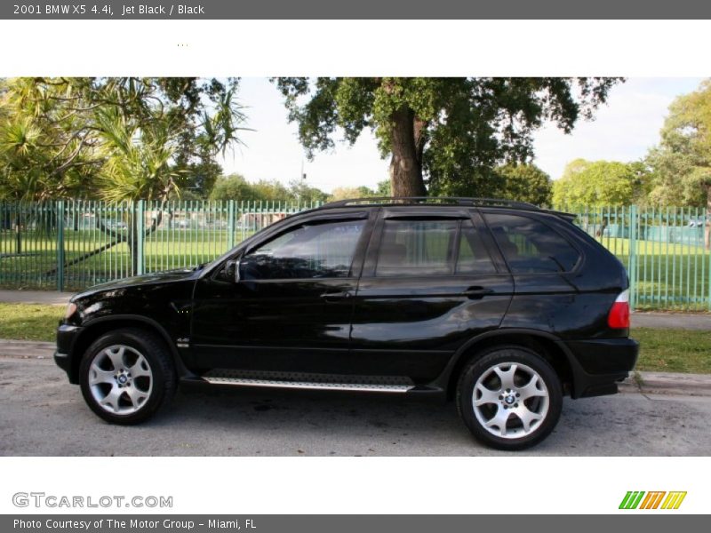 Jet Black / Black 2001 BMW X5 4.4i