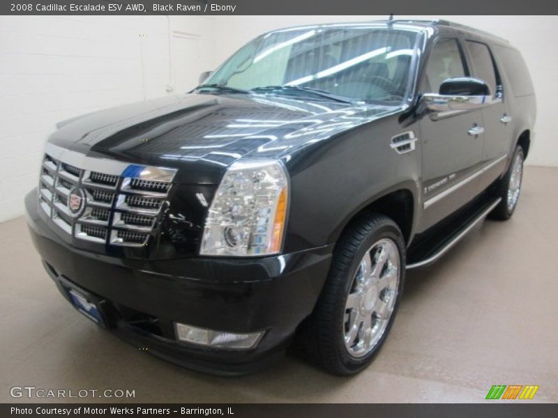 Black Raven / Ebony 2008 Cadillac Escalade ESV AWD