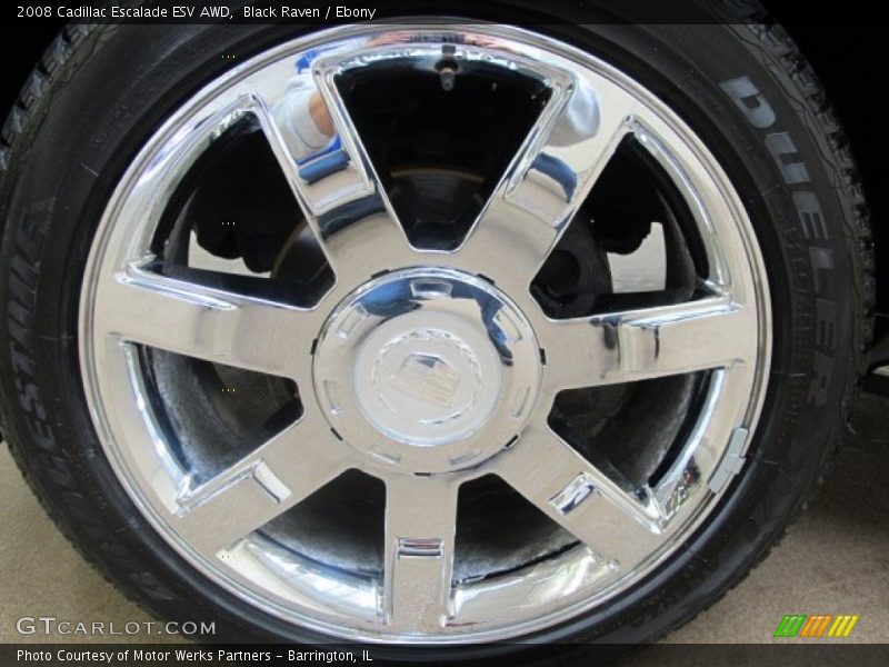 Black Raven / Ebony 2008 Cadillac Escalade ESV AWD