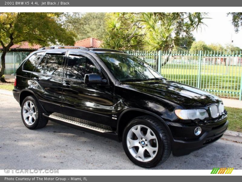 Jet Black / Black 2001 BMW X5 4.4i