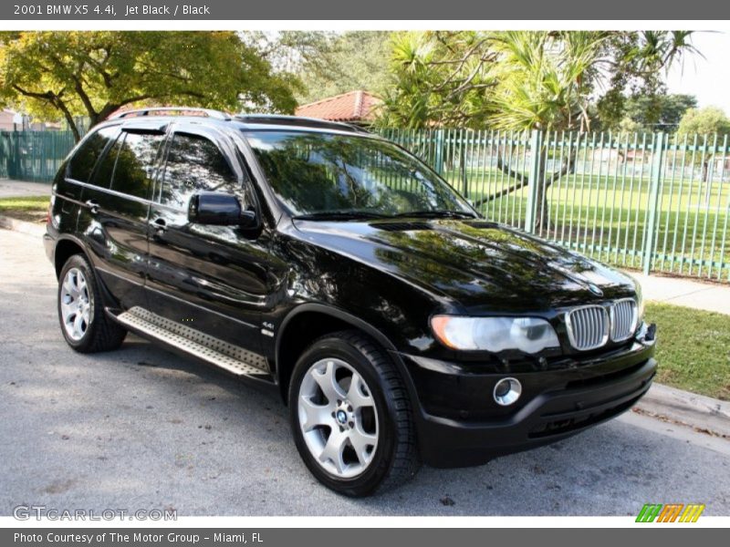 Jet Black / Black 2001 BMW X5 4.4i
