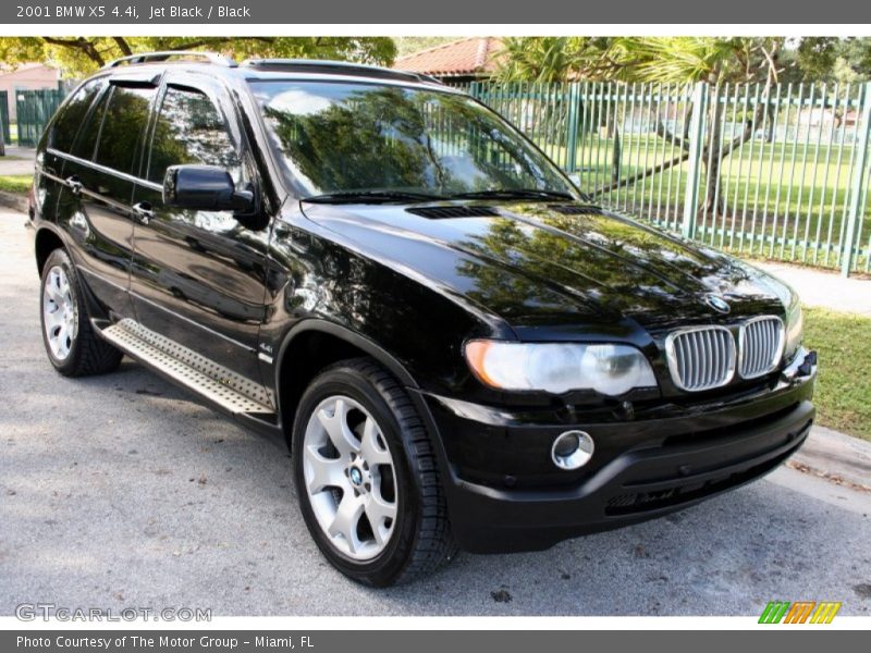 Jet Black / Black 2001 BMW X5 4.4i