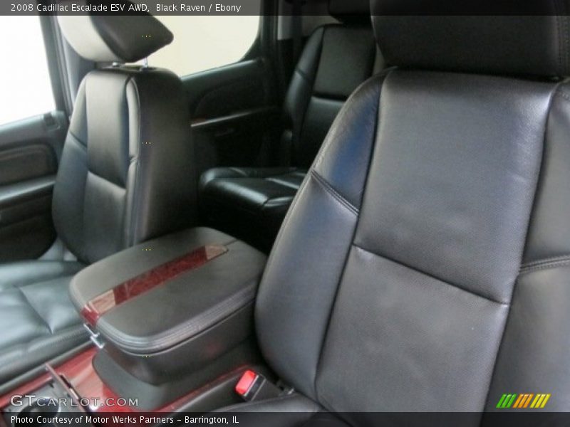 Black Raven / Ebony 2008 Cadillac Escalade ESV AWD