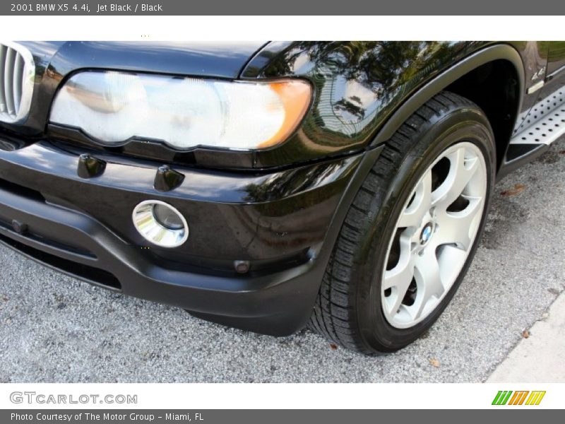 Jet Black / Black 2001 BMW X5 4.4i