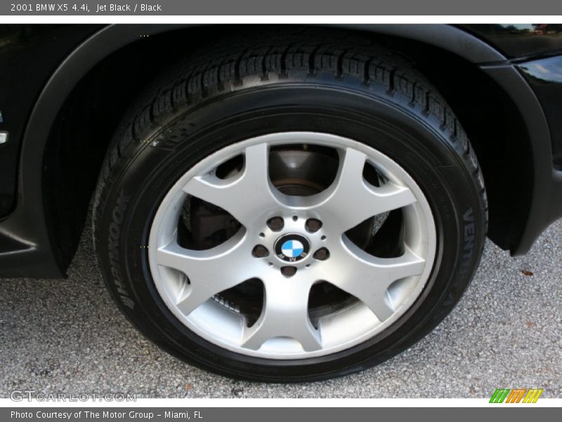 Jet Black / Black 2001 BMW X5 4.4i
