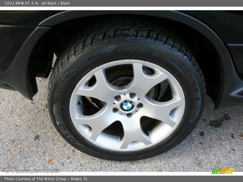 Jet Black / Black 2001 BMW X5 4.4i