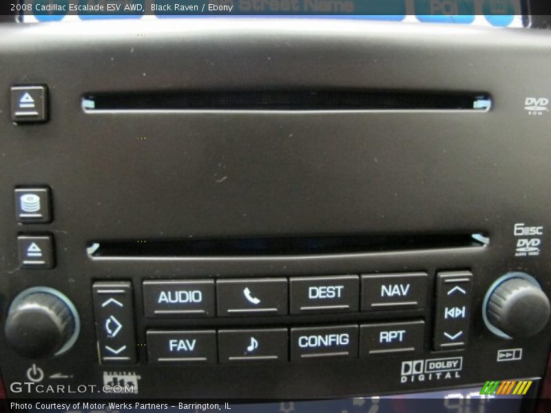 Black Raven / Ebony 2008 Cadillac Escalade ESV AWD