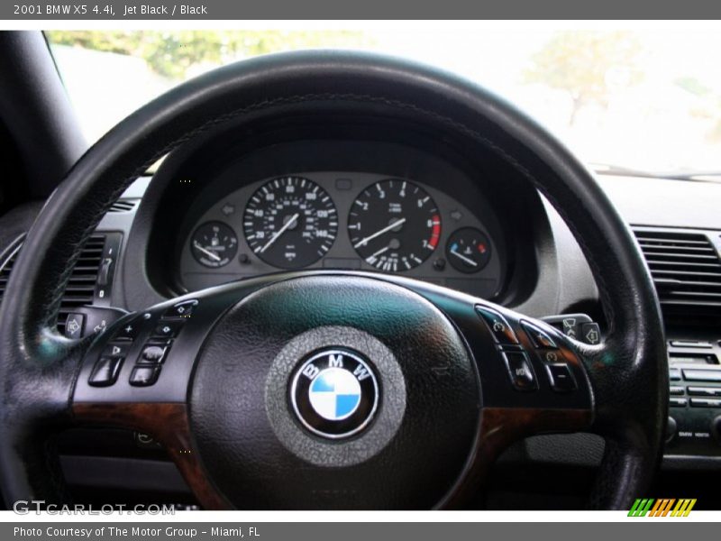 Jet Black / Black 2001 BMW X5 4.4i