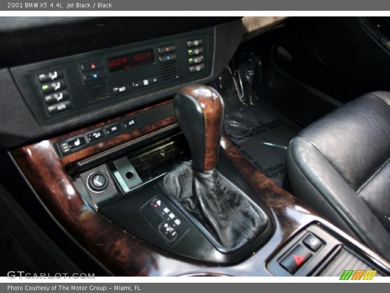 Jet Black / Black 2001 BMW X5 4.4i