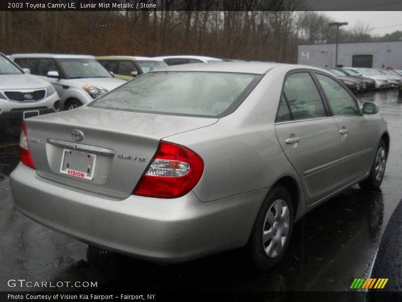 Lunar Mist Metallic / Stone 2003 Toyota Camry LE