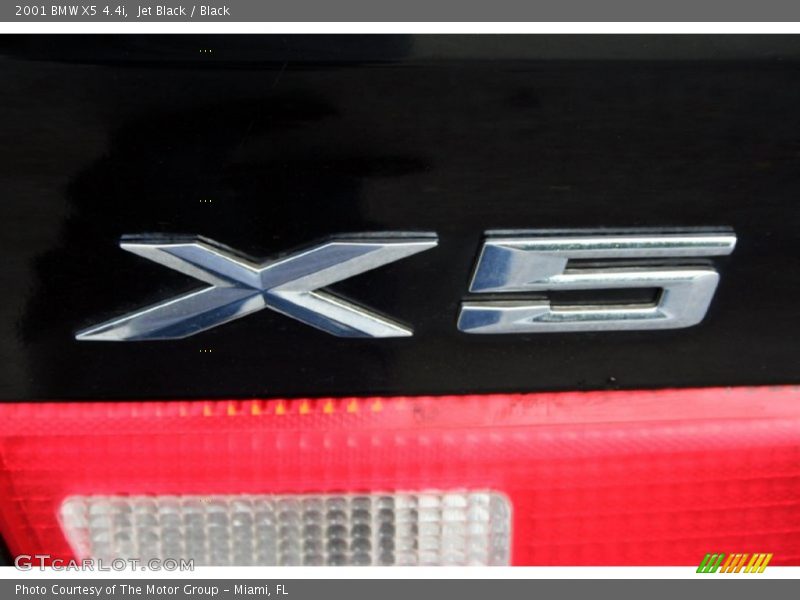Jet Black / Black 2001 BMW X5 4.4i