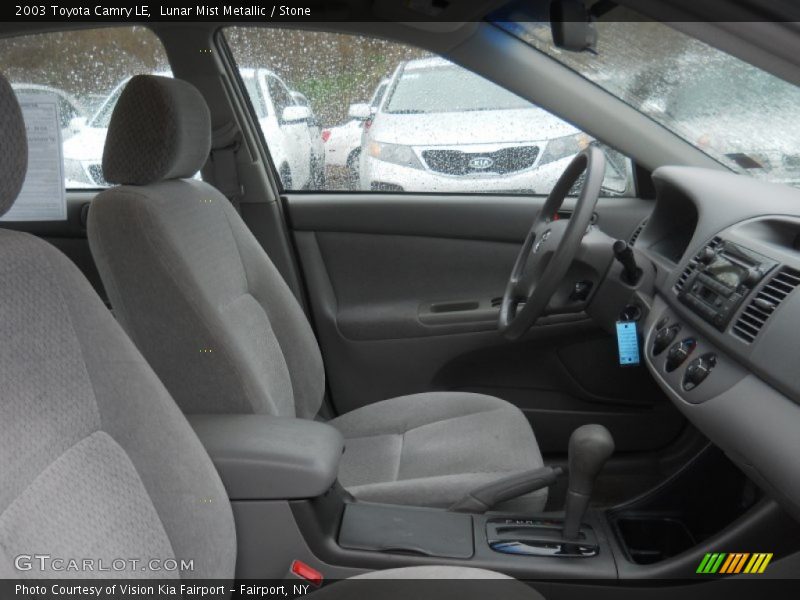 Lunar Mist Metallic / Stone 2003 Toyota Camry LE