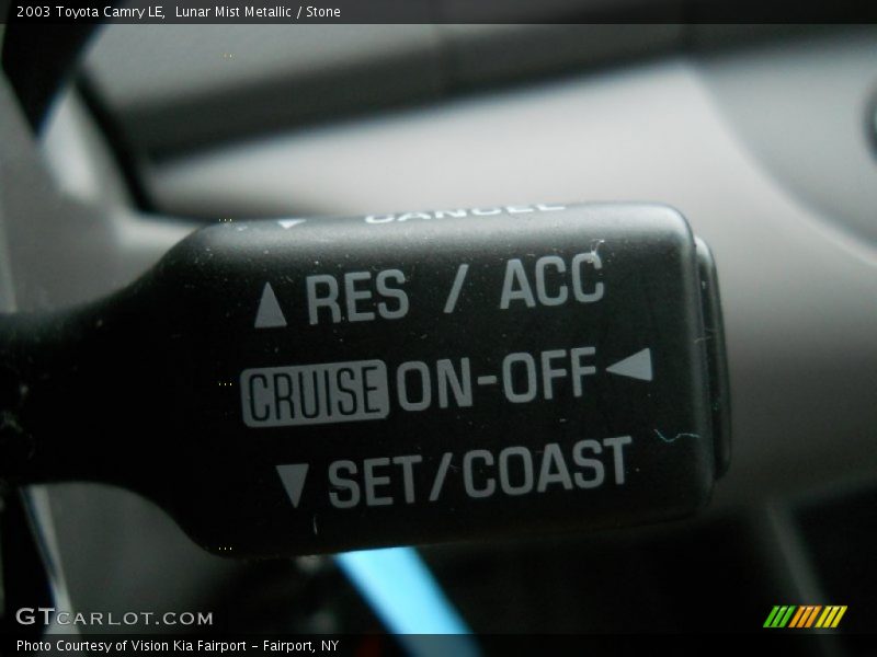 Lunar Mist Metallic / Stone 2003 Toyota Camry LE