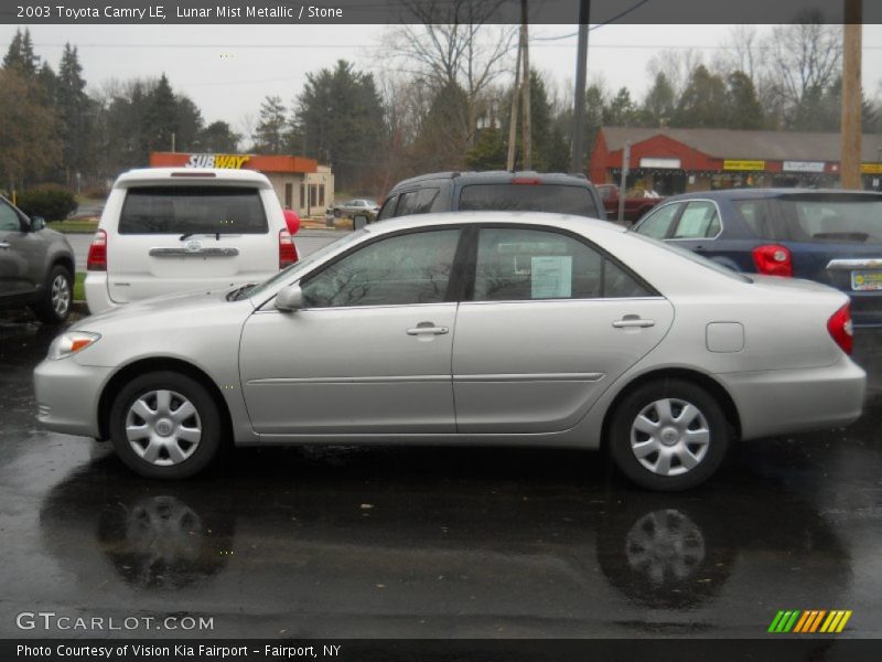 Lunar Mist Metallic / Stone 2003 Toyota Camry LE