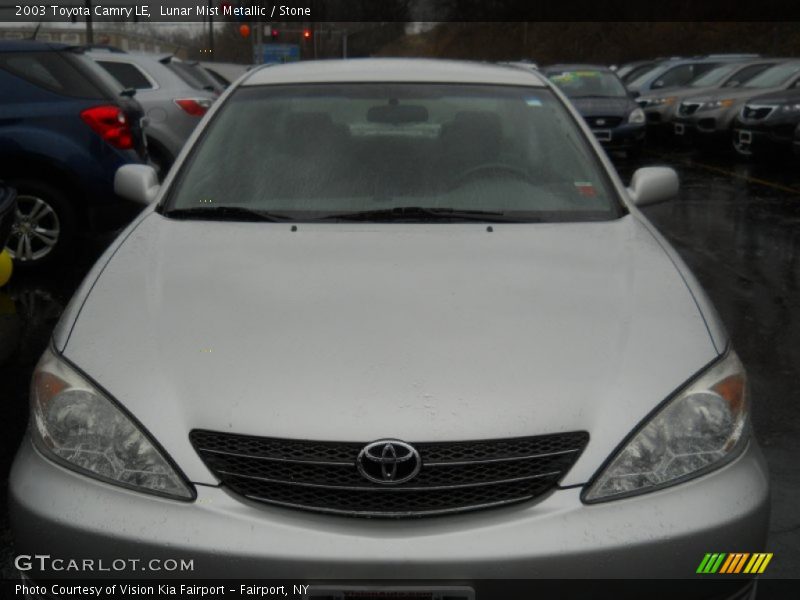 Lunar Mist Metallic / Stone 2003 Toyota Camry LE