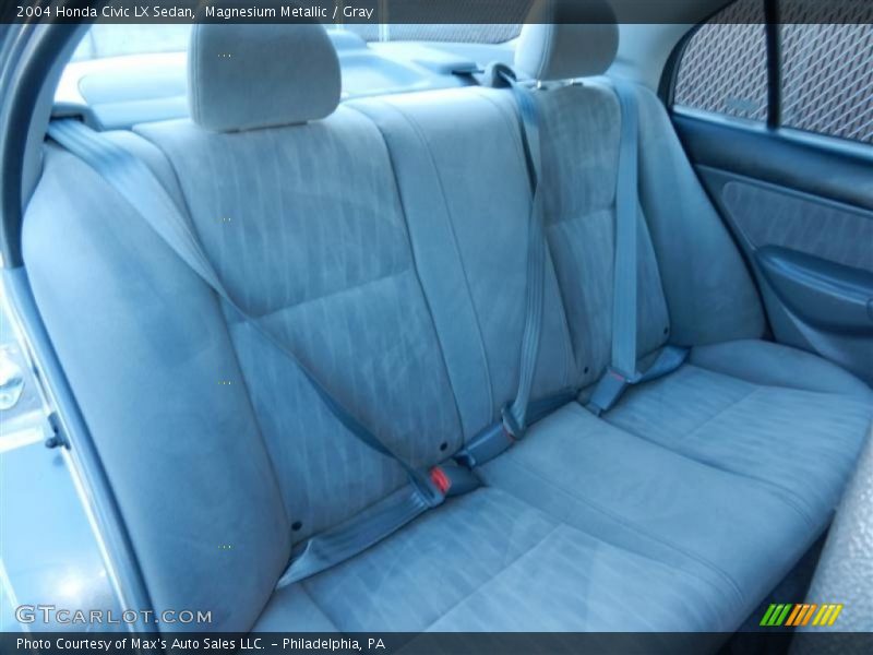 Magnesium Metallic / Gray 2004 Honda Civic LX Sedan