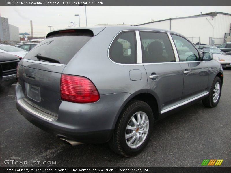 Titanium Metallic / Black 2004 Porsche Cayenne Tiptronic