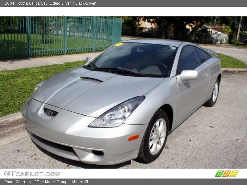 Liquid Silver / Black/Silver 2001 Toyota Celica GT