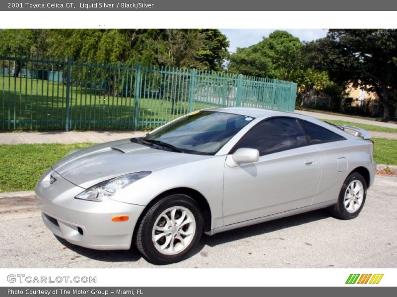 Liquid Silver / Black/Silver 2001 Toyota Celica GT