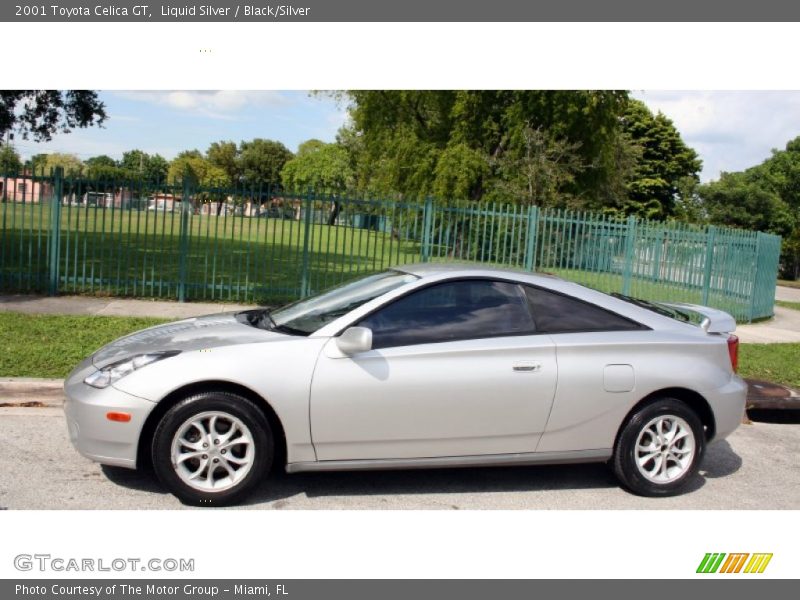 Liquid Silver / Black/Silver 2001 Toyota Celica GT