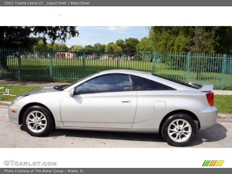 Liquid Silver / Black/Silver 2001 Toyota Celica GT