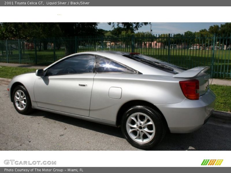 Liquid Silver / Black/Silver 2001 Toyota Celica GT