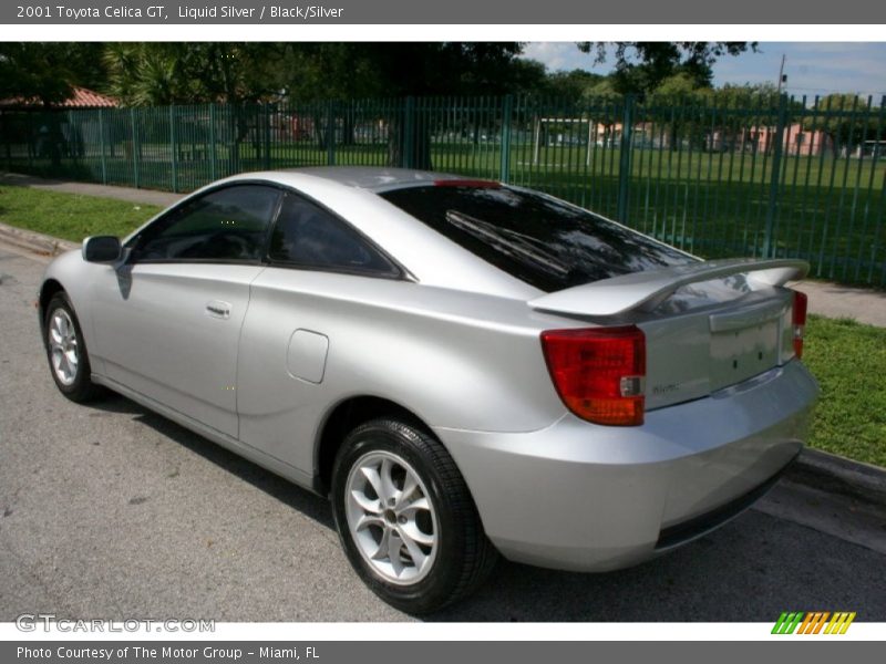 Liquid Silver / Black/Silver 2001 Toyota Celica GT