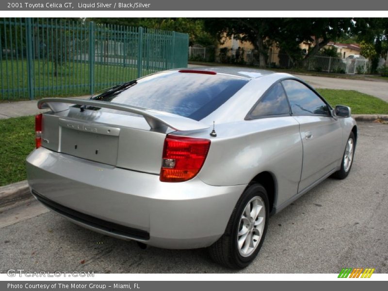 Liquid Silver / Black/Silver 2001 Toyota Celica GT