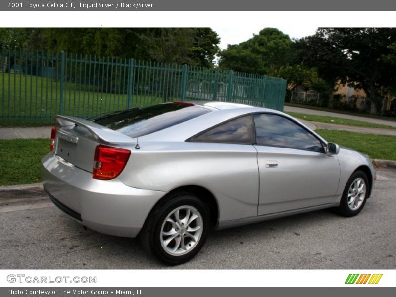 Liquid Silver / Black/Silver 2001 Toyota Celica GT