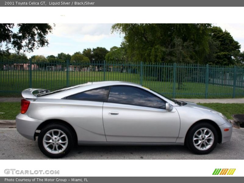 Liquid Silver / Black/Silver 2001 Toyota Celica GT