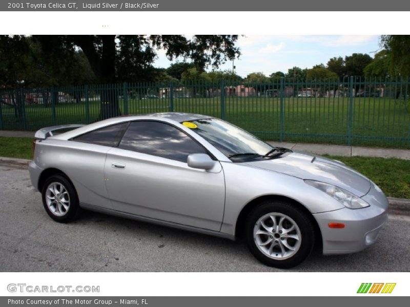 Liquid Silver / Black/Silver 2001 Toyota Celica GT