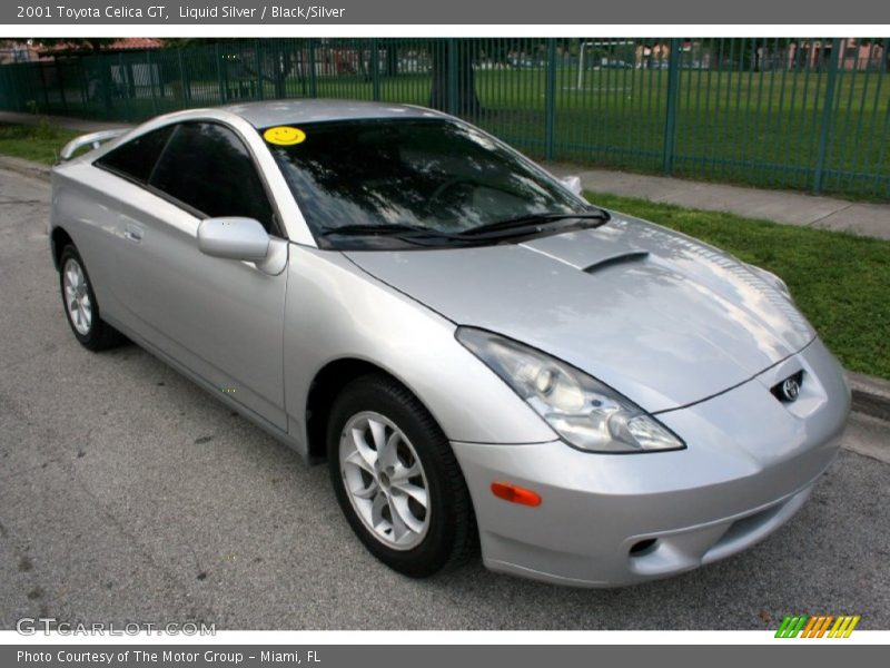 Liquid Silver / Black/Silver 2001 Toyota Celica GT