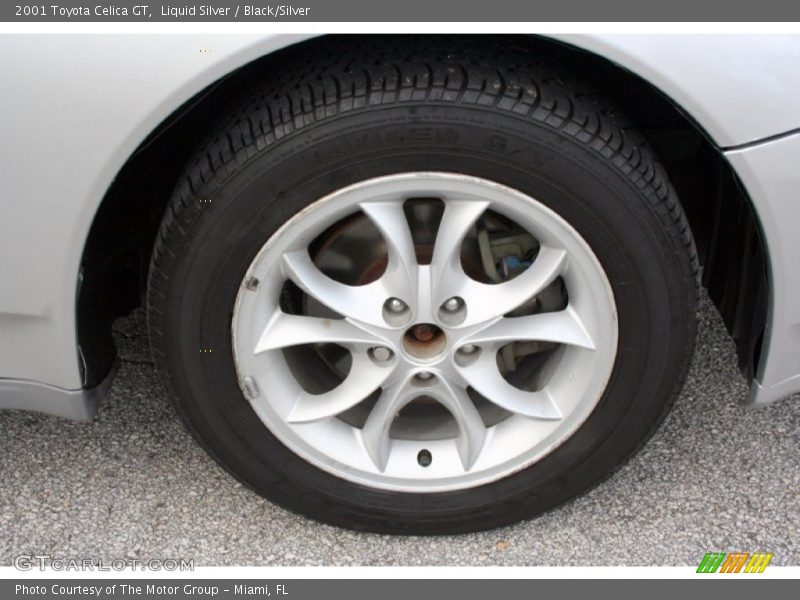 Liquid Silver / Black/Silver 2001 Toyota Celica GT