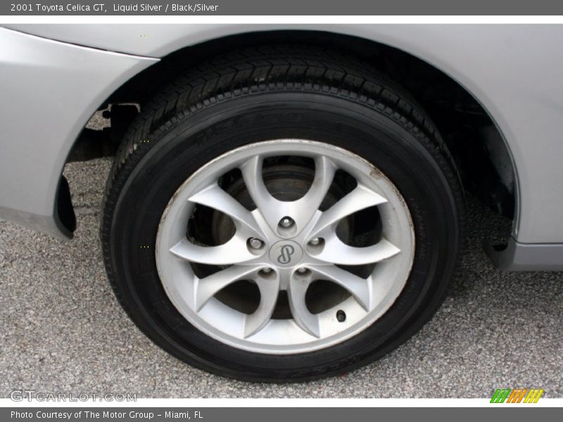 Liquid Silver / Black/Silver 2001 Toyota Celica GT