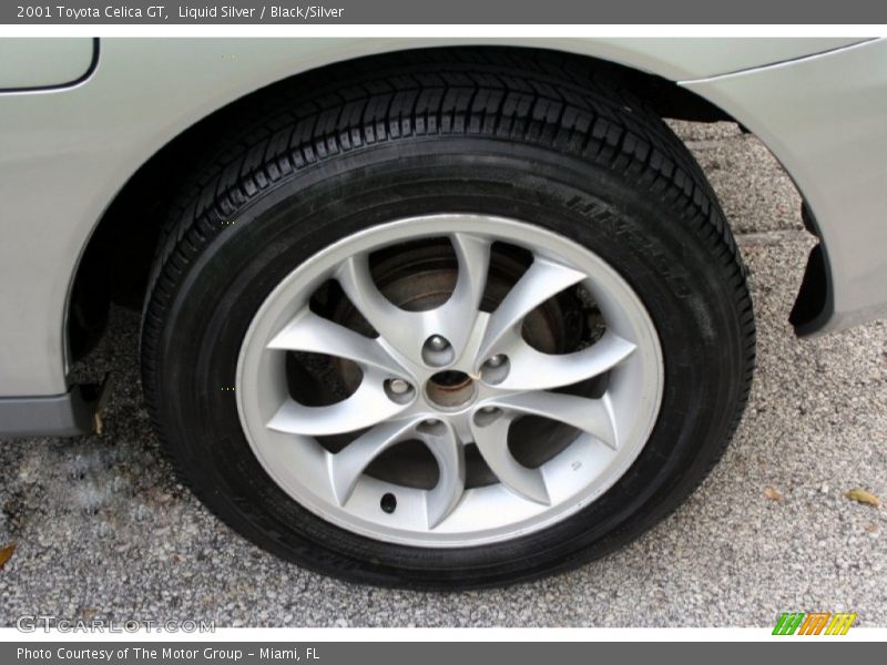 Liquid Silver / Black/Silver 2001 Toyota Celica GT