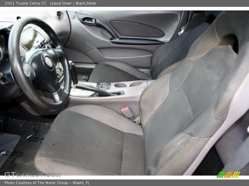 Liquid Silver / Black/Silver 2001 Toyota Celica GT