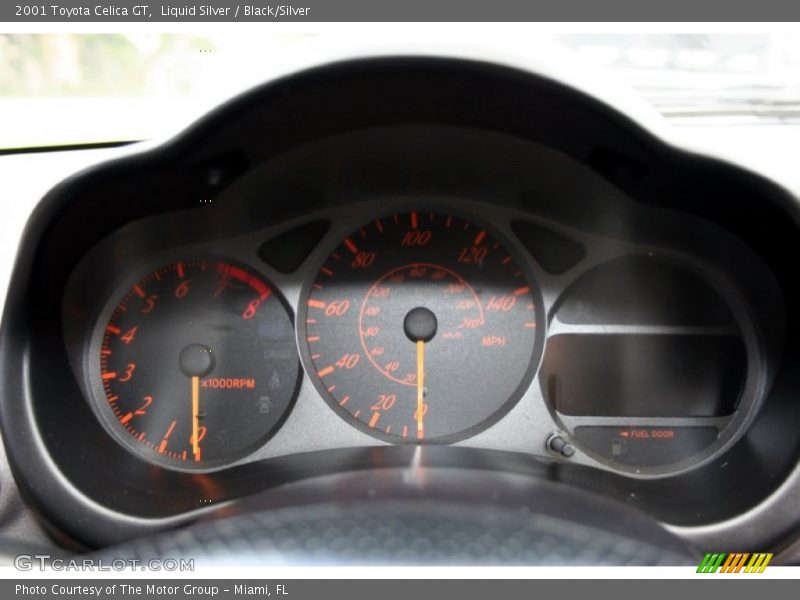 Liquid Silver / Black/Silver 2001 Toyota Celica GT