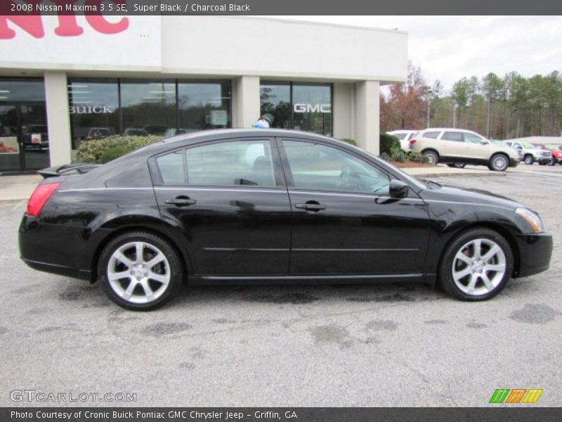 Super Black / Charcoal Black 2008 Nissan Maxima 3.5 SE