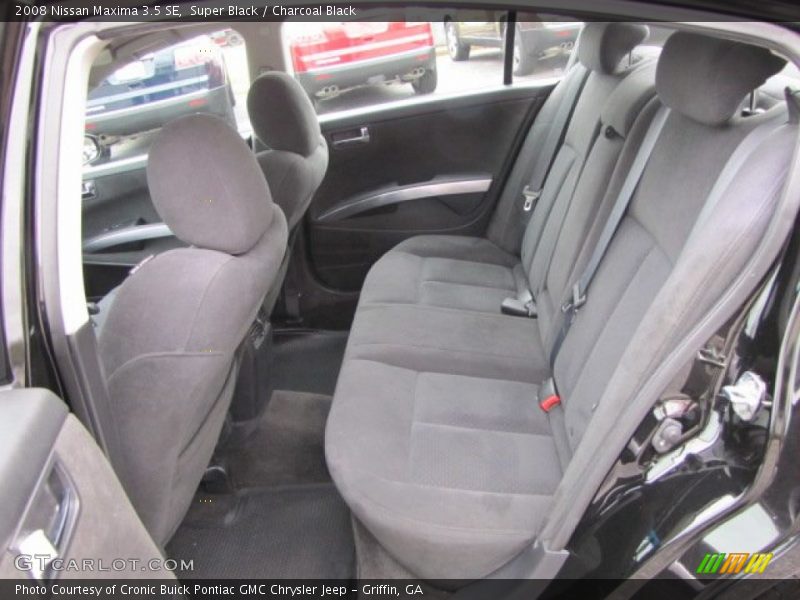 Super Black / Charcoal Black 2008 Nissan Maxima 3.5 SE