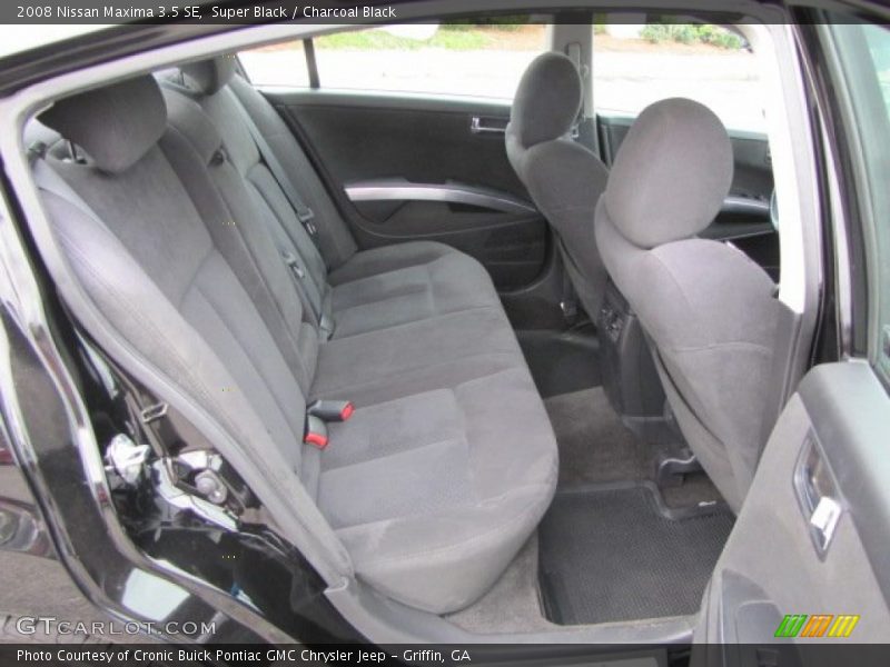 Super Black / Charcoal Black 2008 Nissan Maxima 3.5 SE