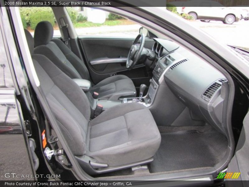 Super Black / Charcoal Black 2008 Nissan Maxima 3.5 SE