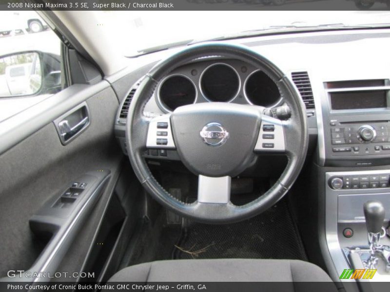 Super Black / Charcoal Black 2008 Nissan Maxima 3.5 SE