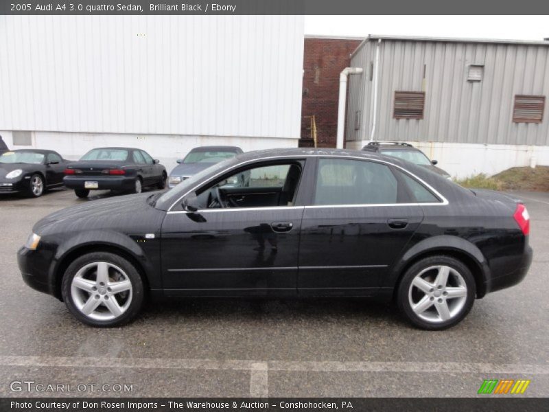  2005 A4 3.0 quattro Sedan Brilliant Black