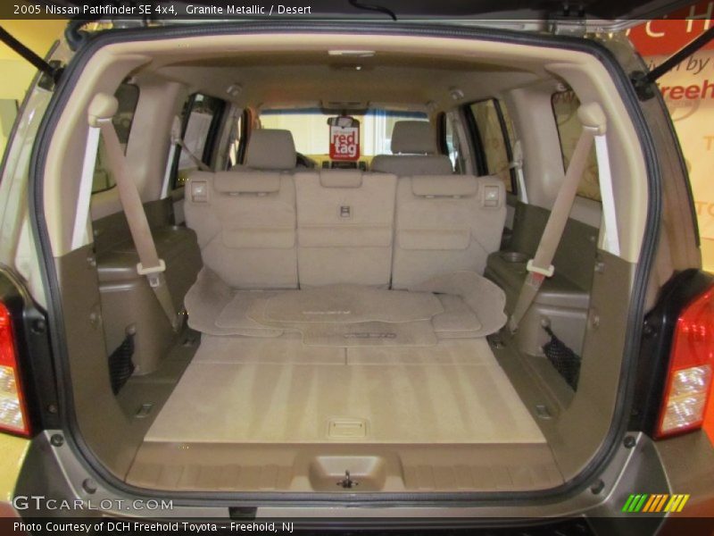  2005 Pathfinder SE 4x4 Trunk